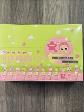 FULL SET! Cherry Blossom Series Hipppers Decorative Mini Figure - Pink/Green